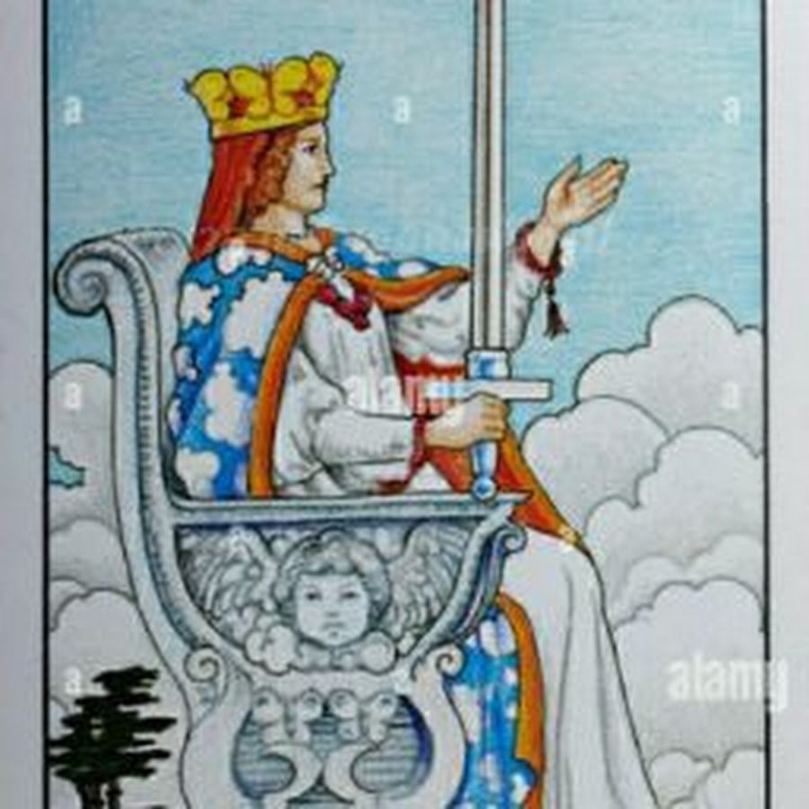 Королева мечей Таро Уэйта