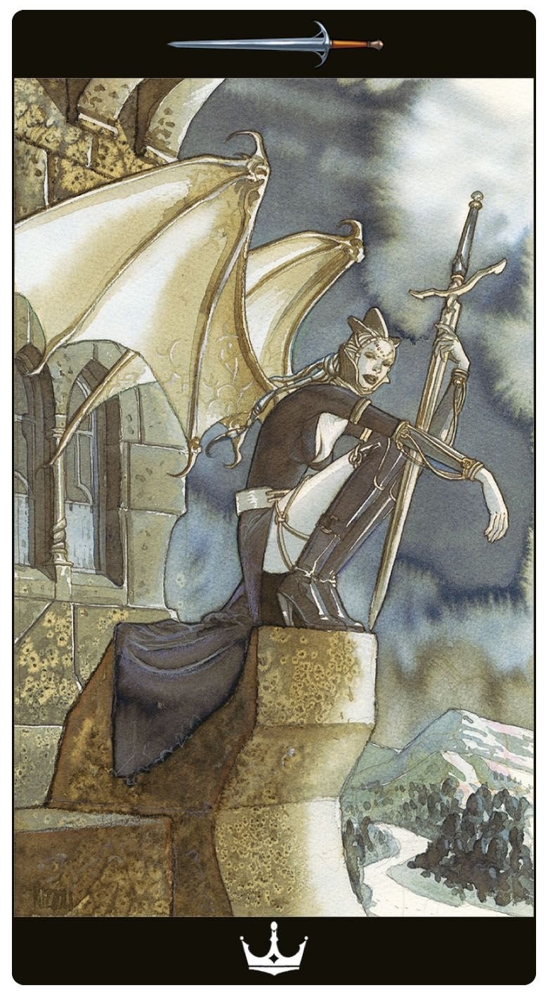 Queen of Swords Таро