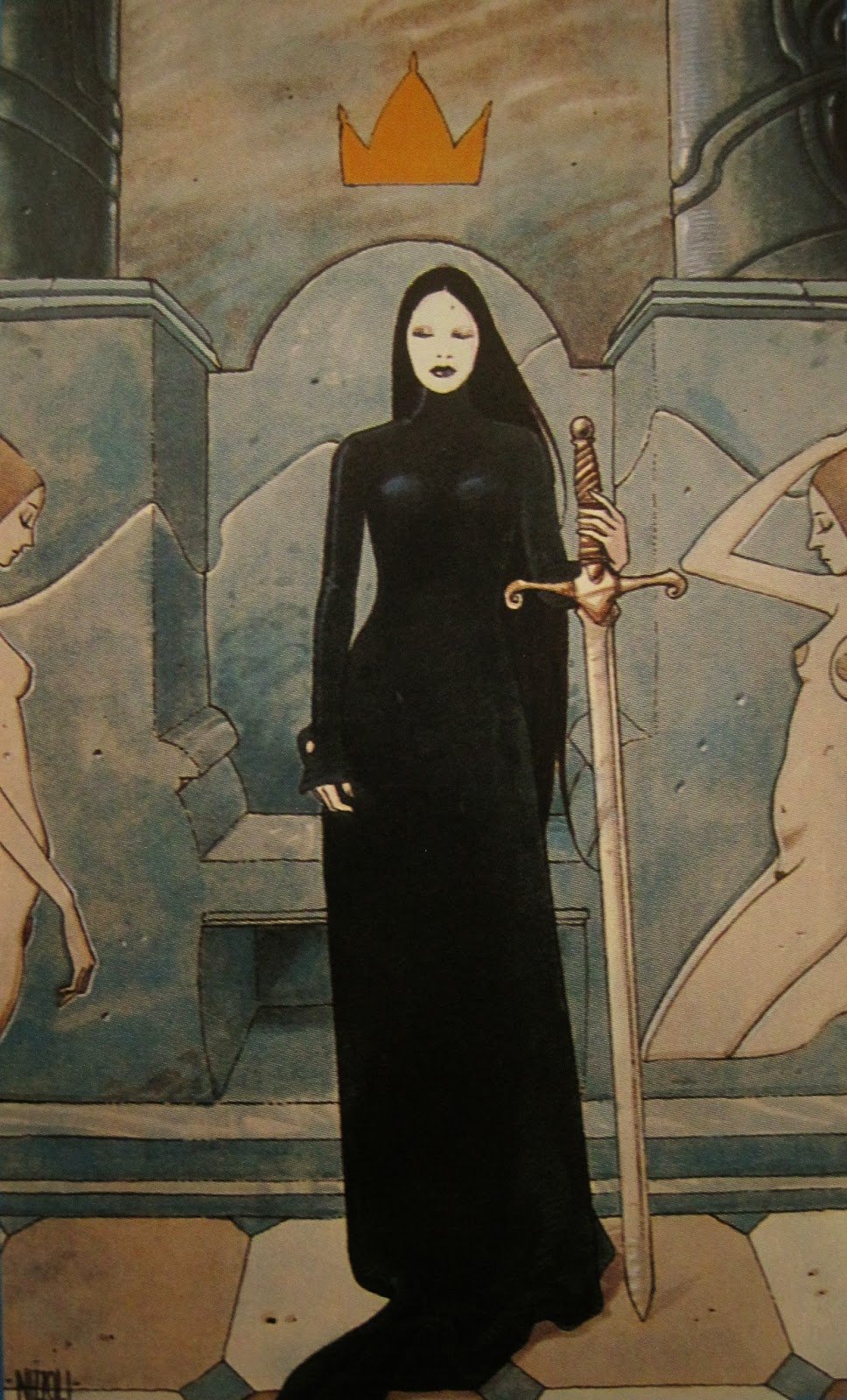 Королева мечей Таро