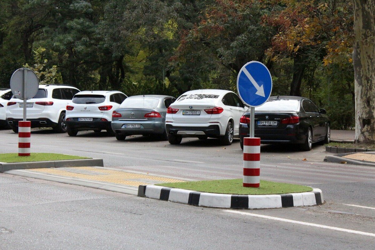 Островок безопасности на дороге