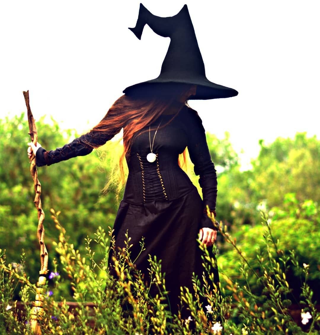 Ведьма в шляпе фотосессия
