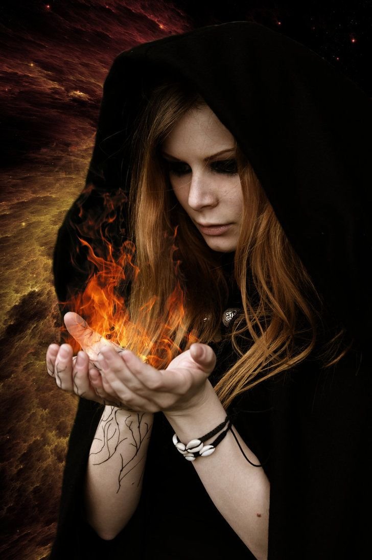 Огонь ведьмы