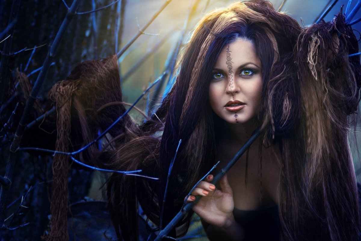 Девушки ведьмы красивые