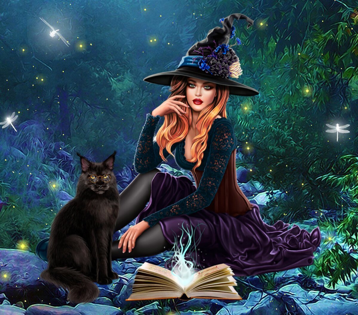 Красивая ведьма