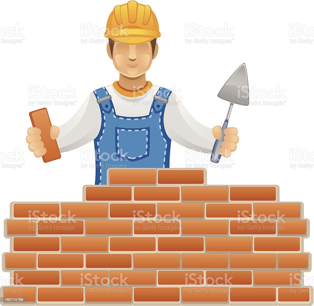 Каменщик мультяшный