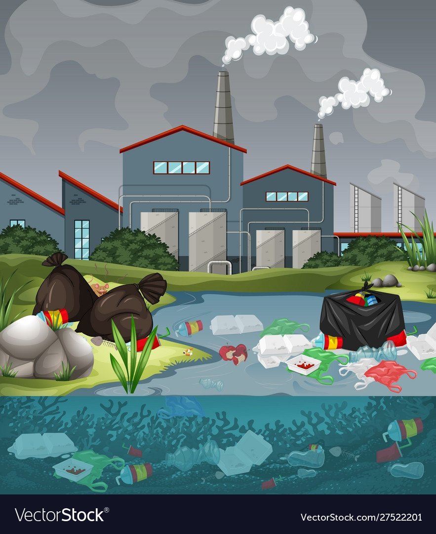 Арты на тему загрязнения природы