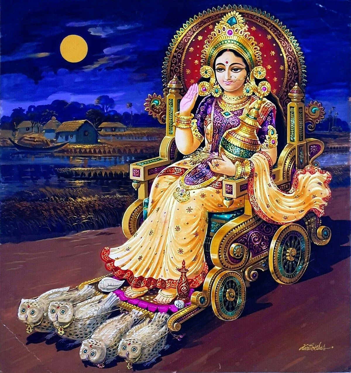 Богиня богатства Лакшми