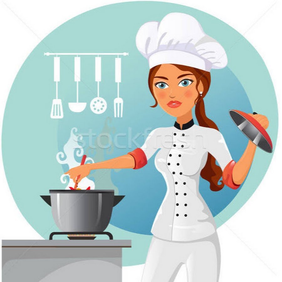 Профессия повар женщина для детей