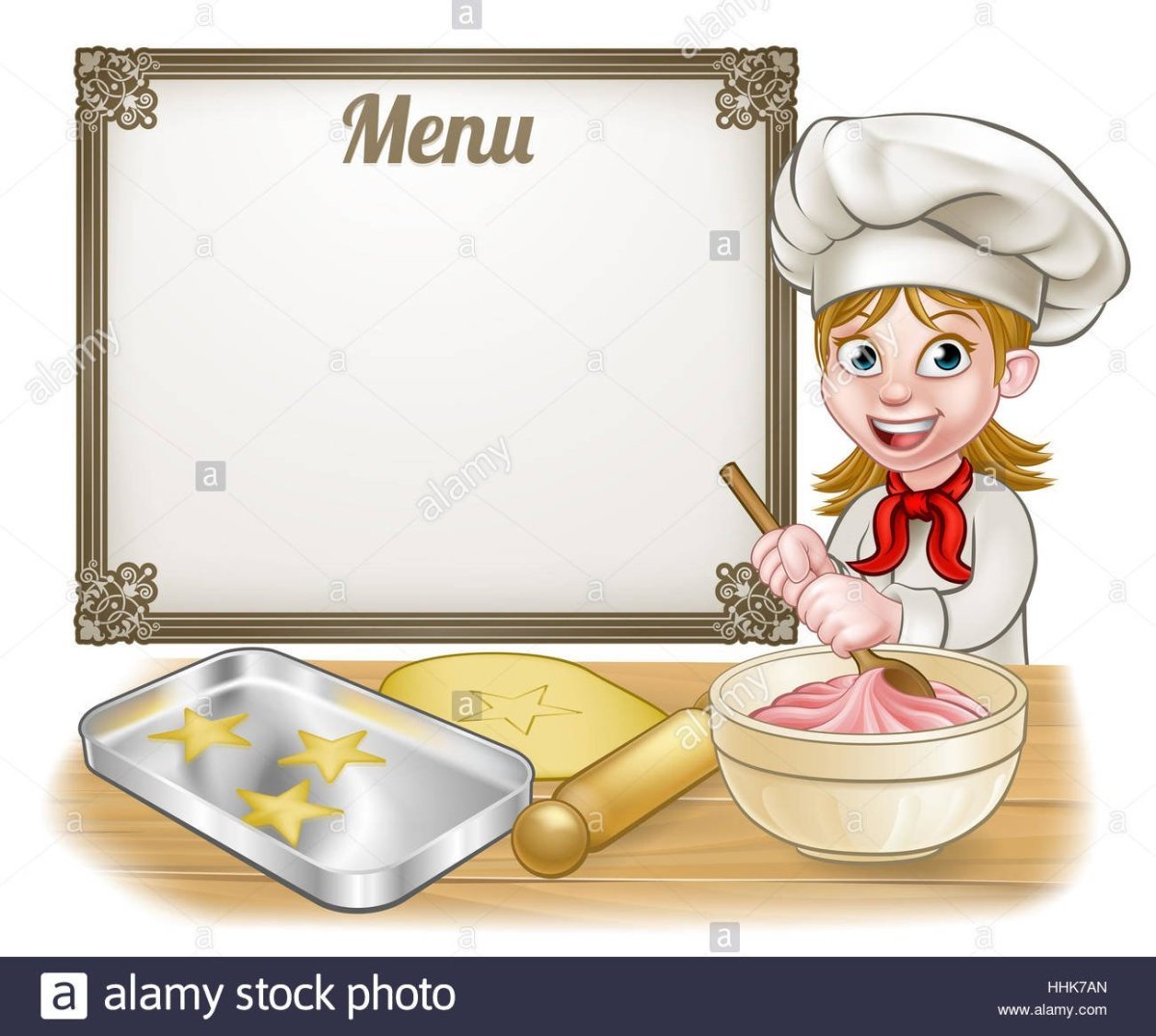 Рамка повар