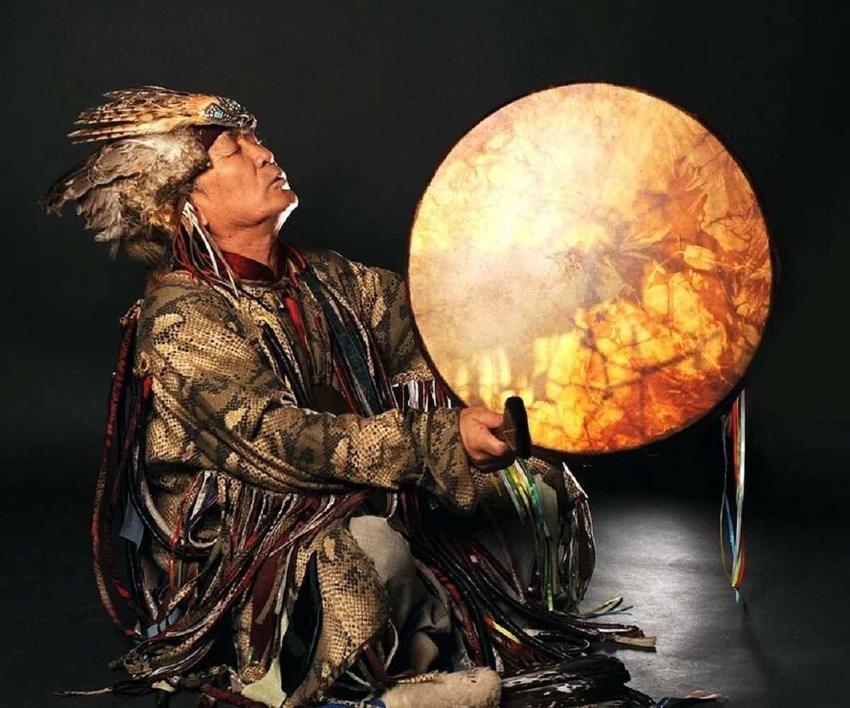 Камлание Алтайского шамана