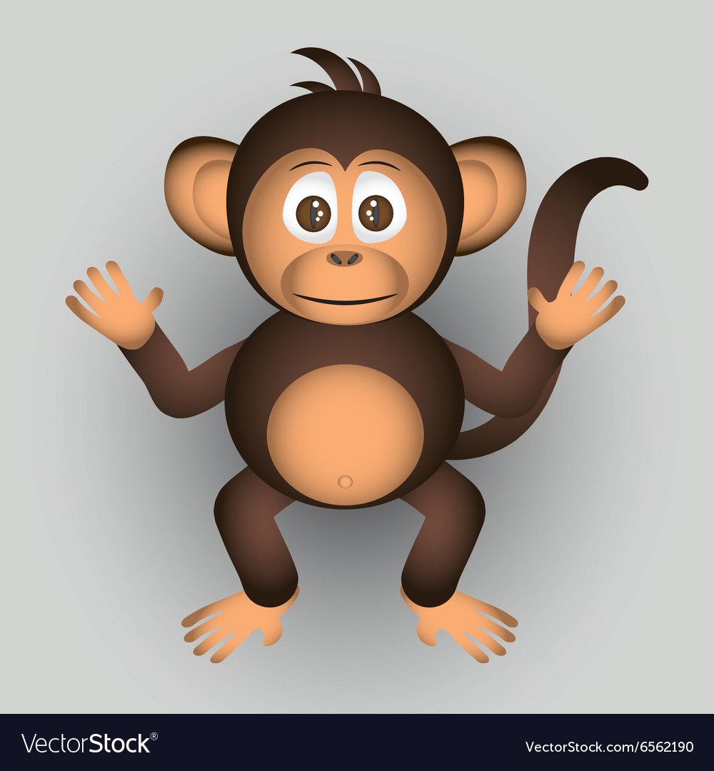 Обезьянка из мультика