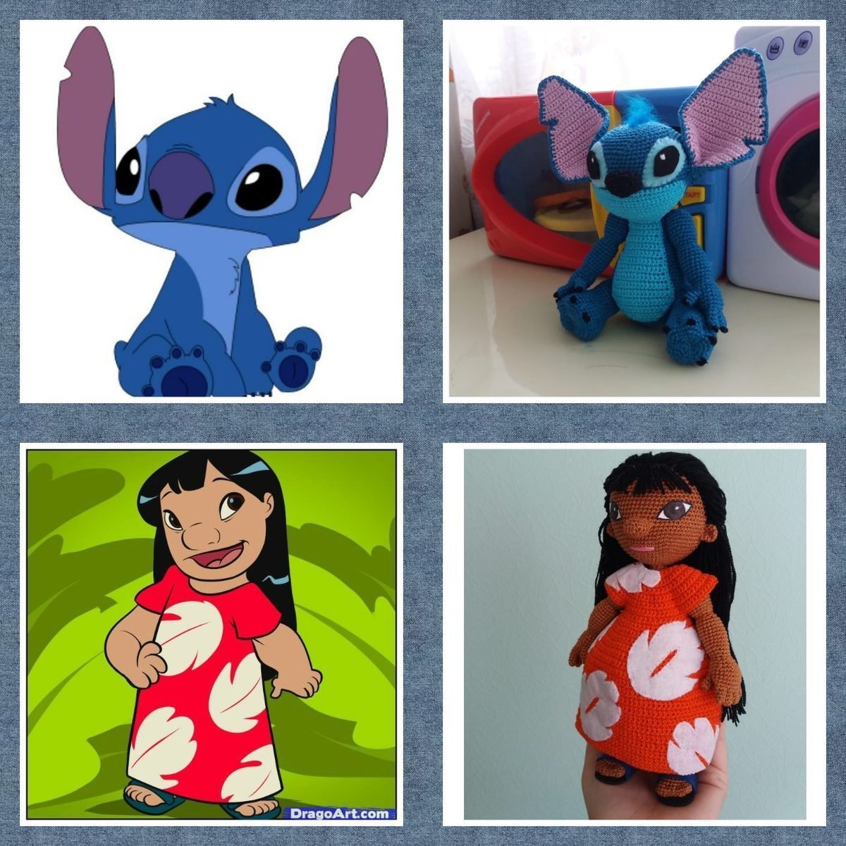 Игрушка из мультика Лило и Стич рисунок