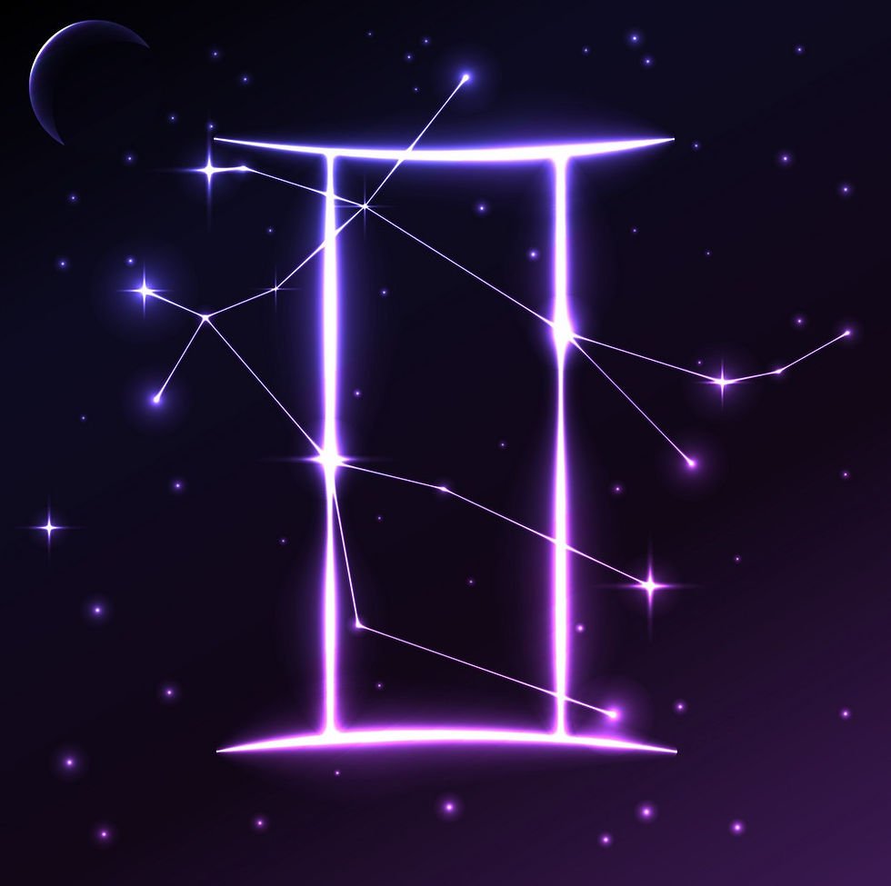 Созвездие зодиака Близнецы