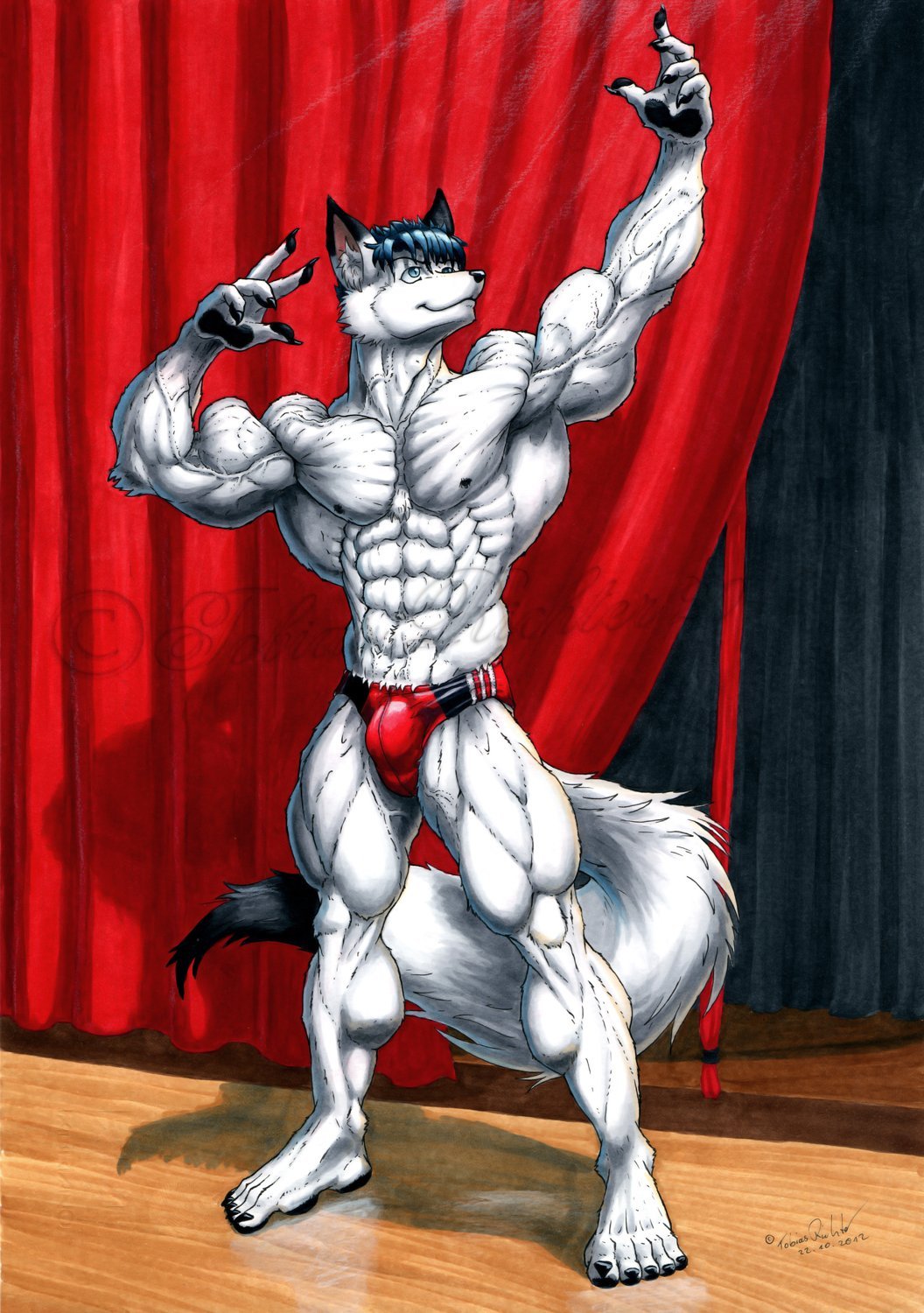 Furry Fox muscle