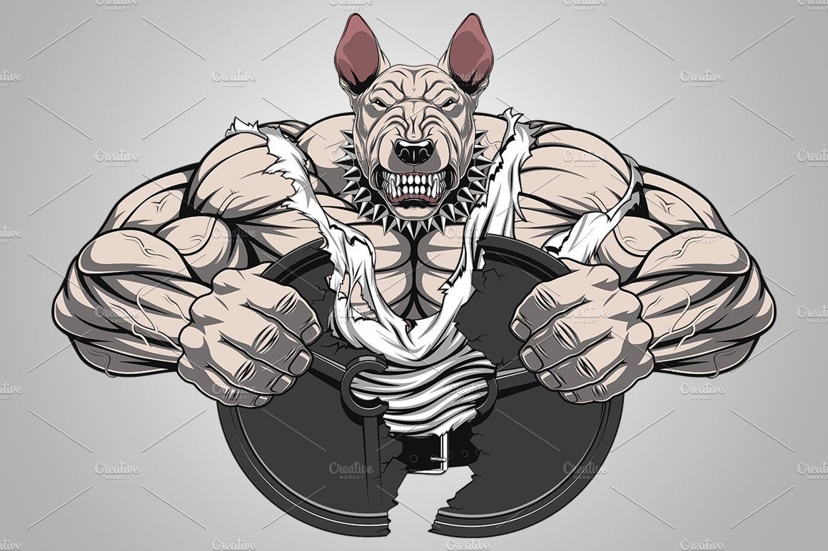 Носорог со штангой