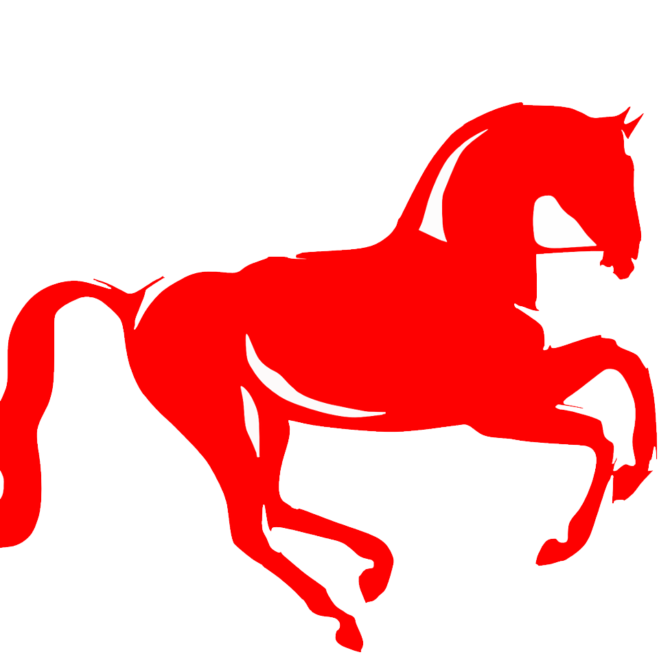 Красная лошадь