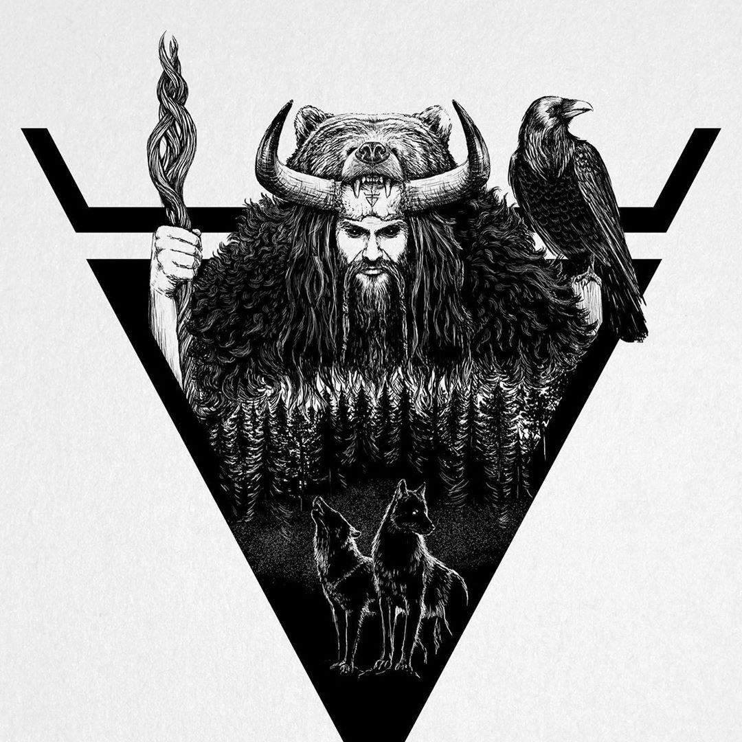 Бог Велес медведь