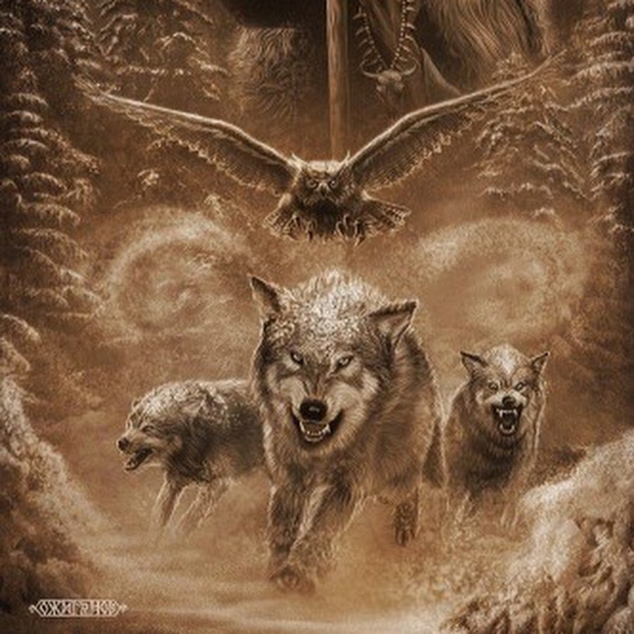 Эскизы Перун и Велес славянские боги