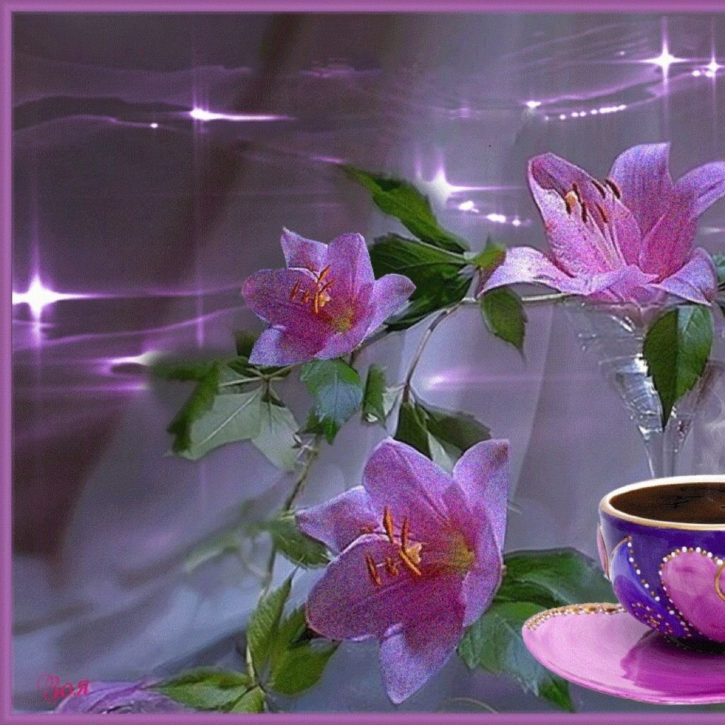 Доброе прекрасное утро гиф