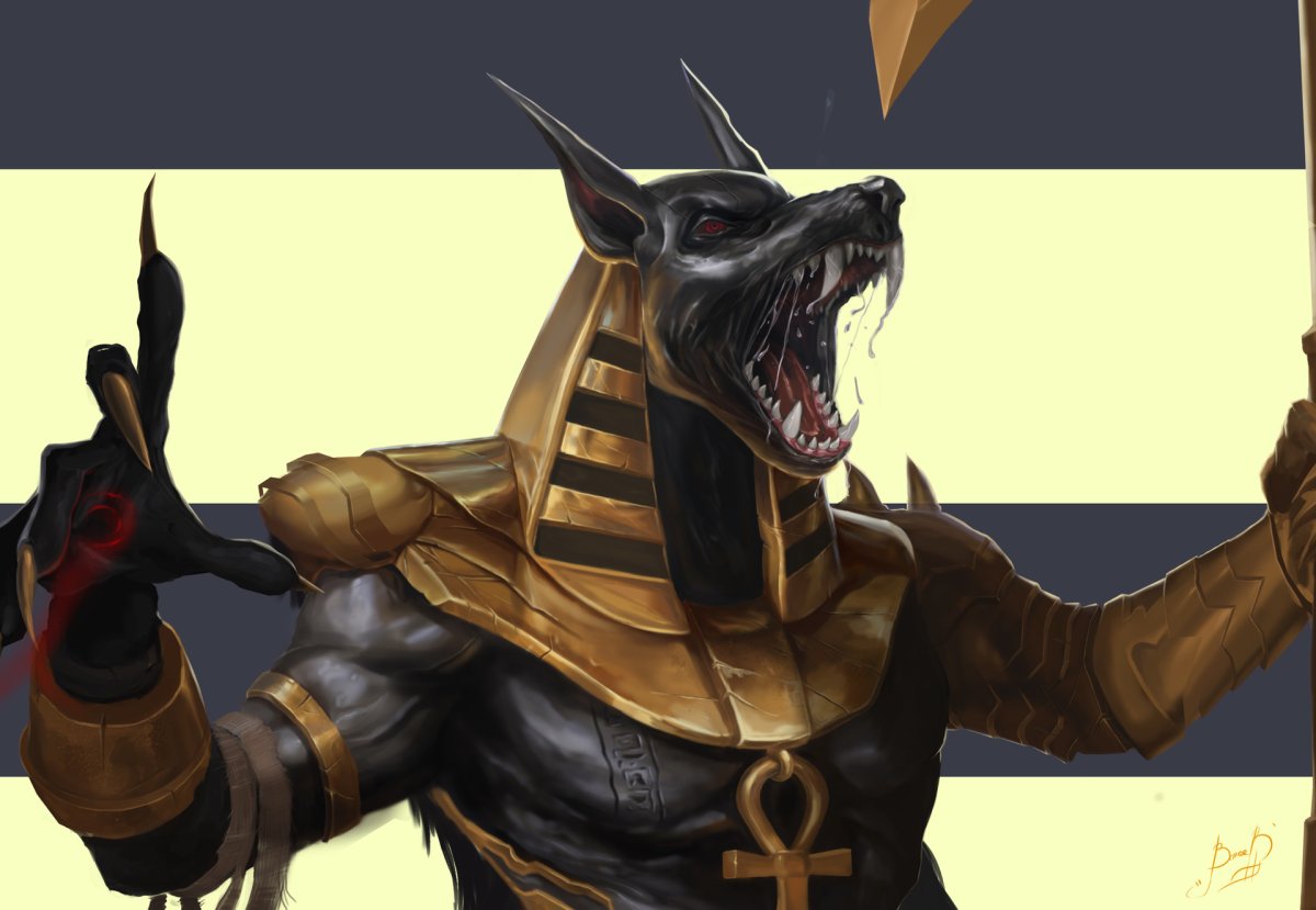 Анубис битва богов