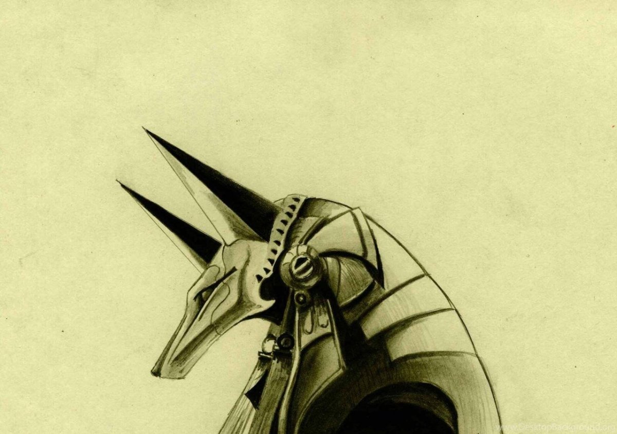 Анубис арт 4к