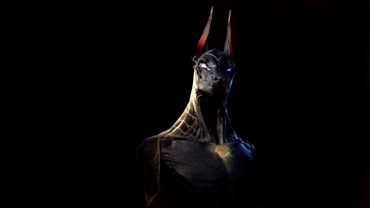 Египетский Бог Анубис арт