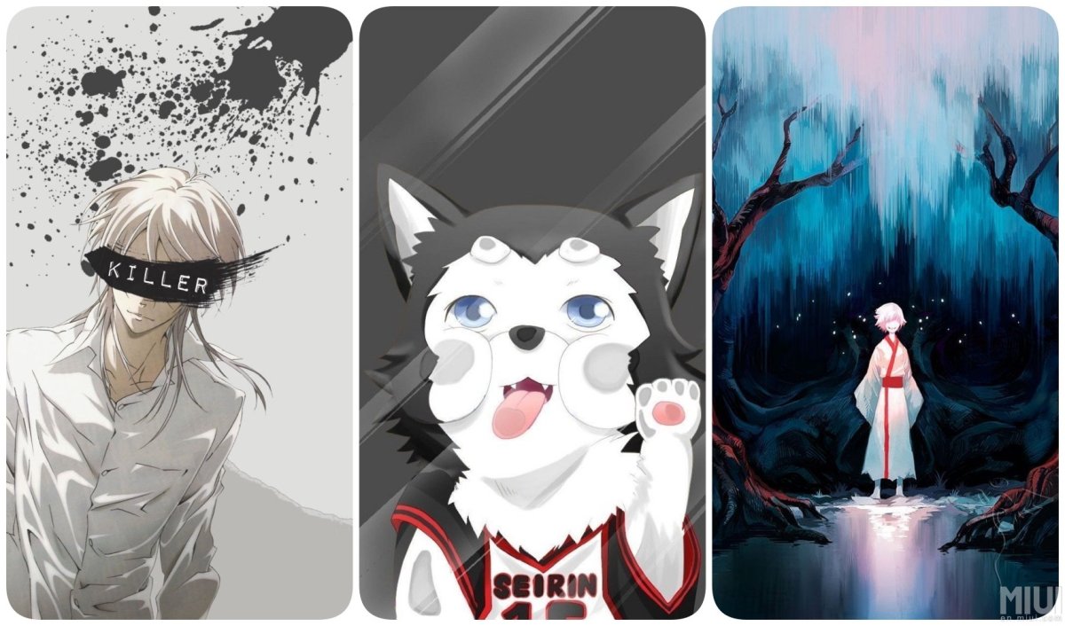 Обои на экран телефона аниме