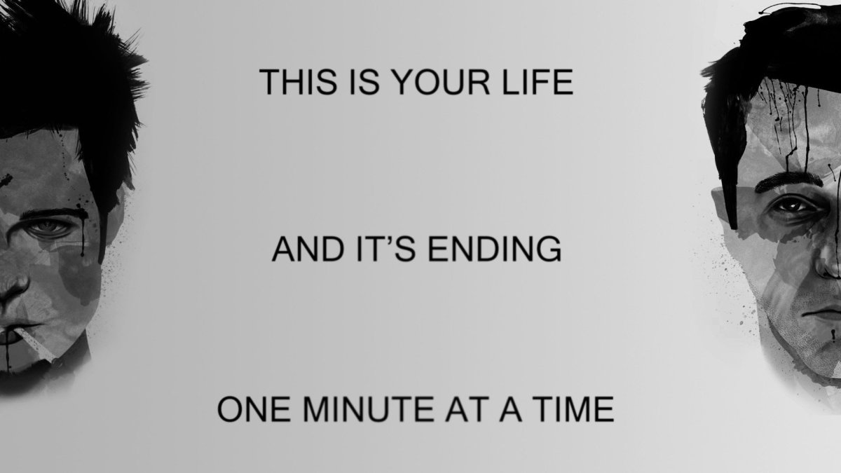 Брэд Питт Бойцовский клуб арт