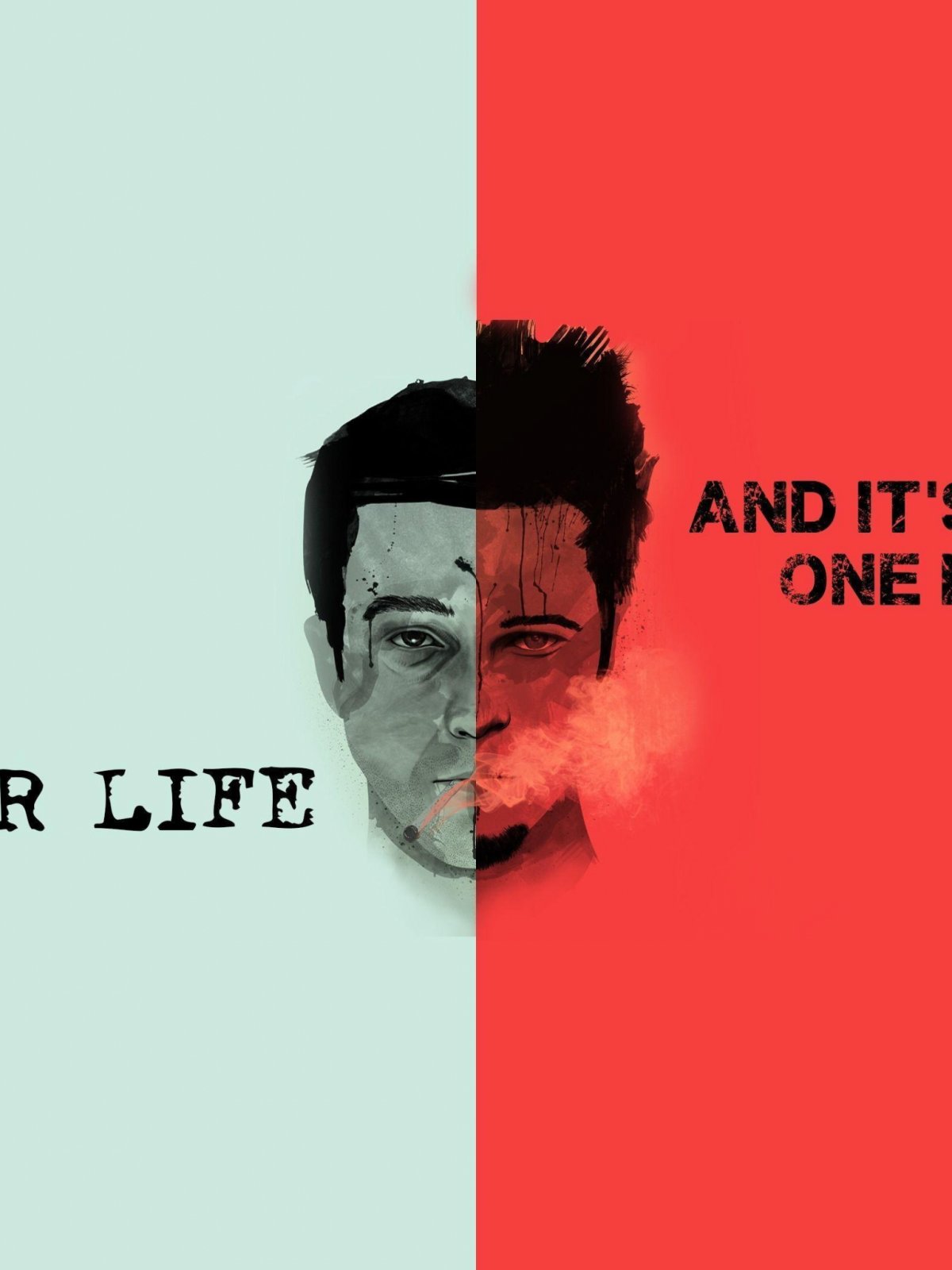 Бойцовский клуб обои iphone