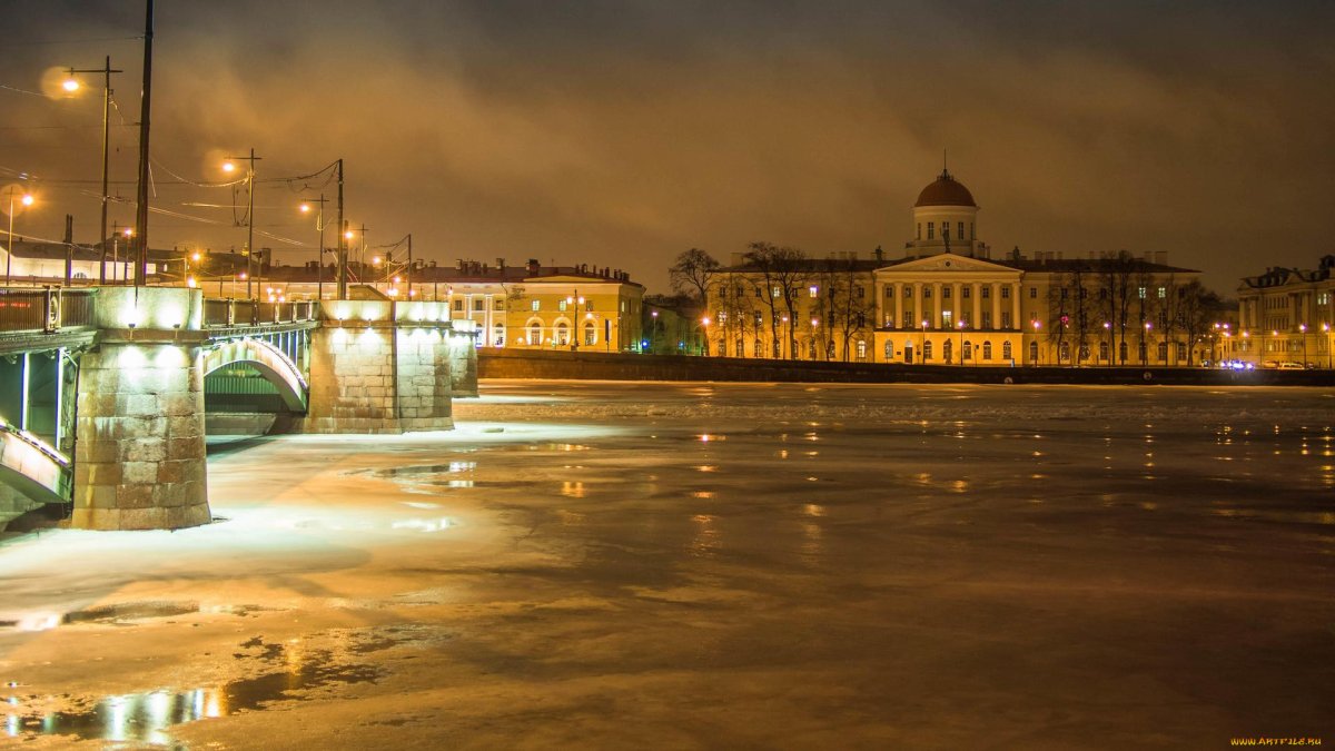 Санкт-Петербург зима