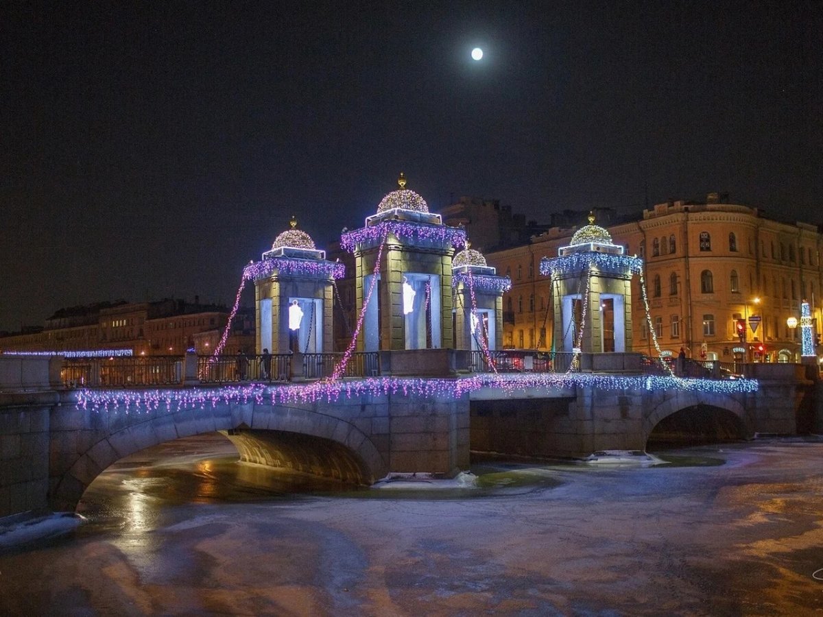 Ночной Санкт-Петербург