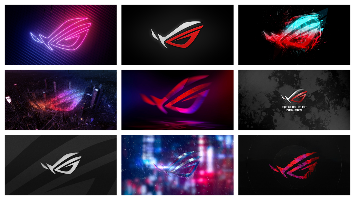 ASUS ROG RGB logo
