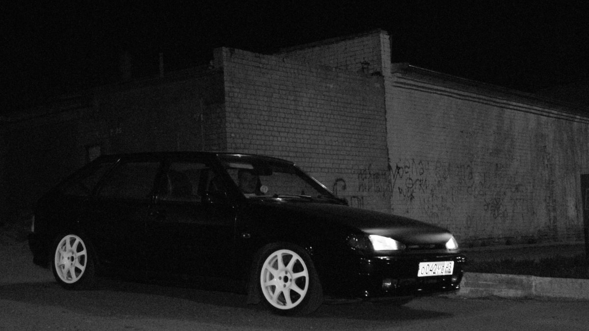 ВАЗ 2114 черная пацанская