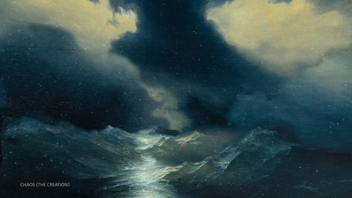 Айвазовский хаос Сотворение мира