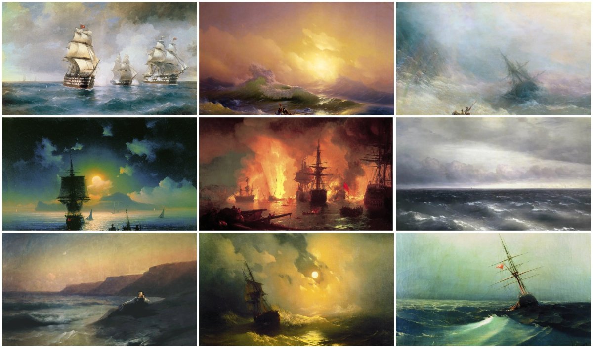 Айвазовский картины после бури