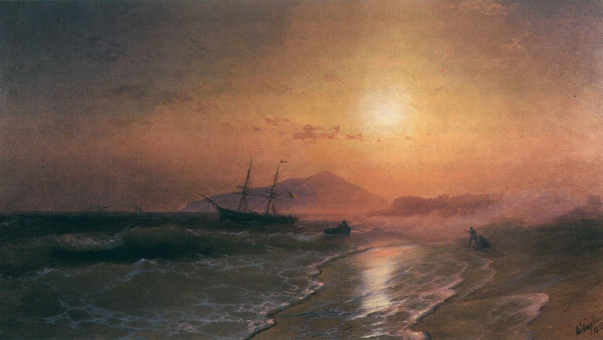 Картины Айвазовского в эпоху романтизма