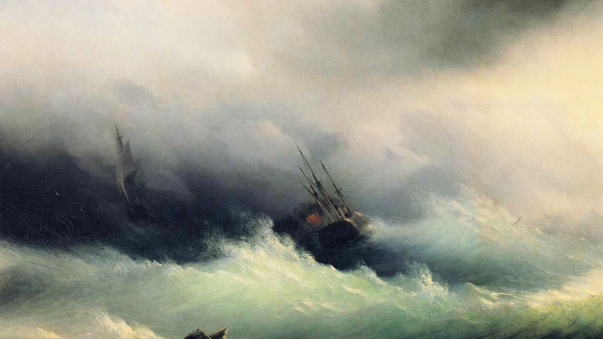 Иван Константинович Айвазовский шторм