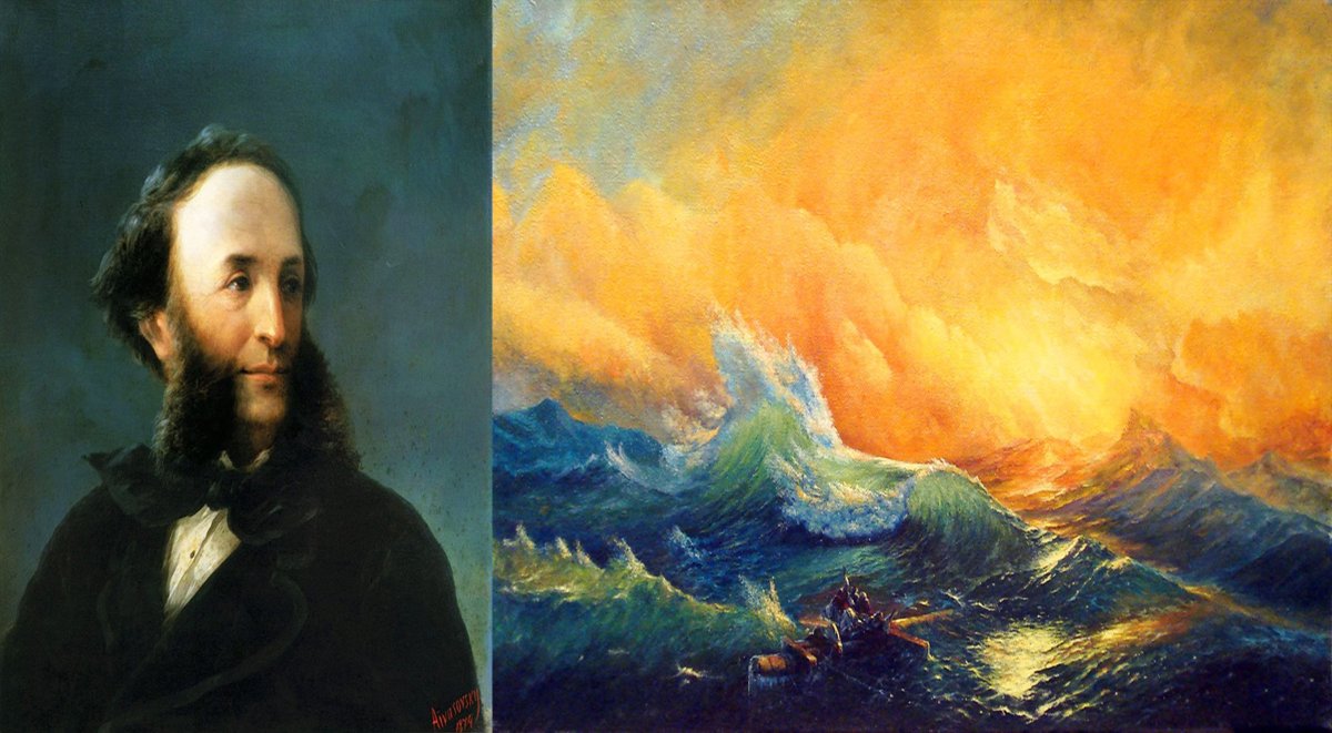 Картины Айвазовского в музее Фаберже