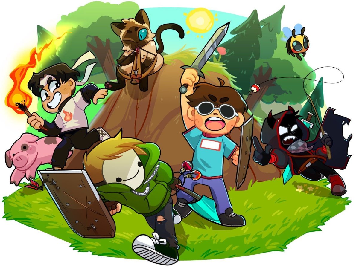 Дрим майнкрафт арт