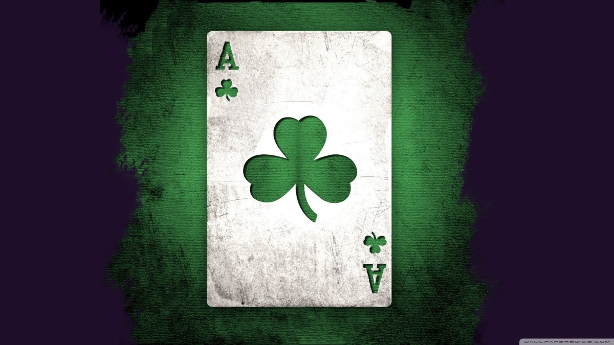 Четырехлистный Клевер символ счастья