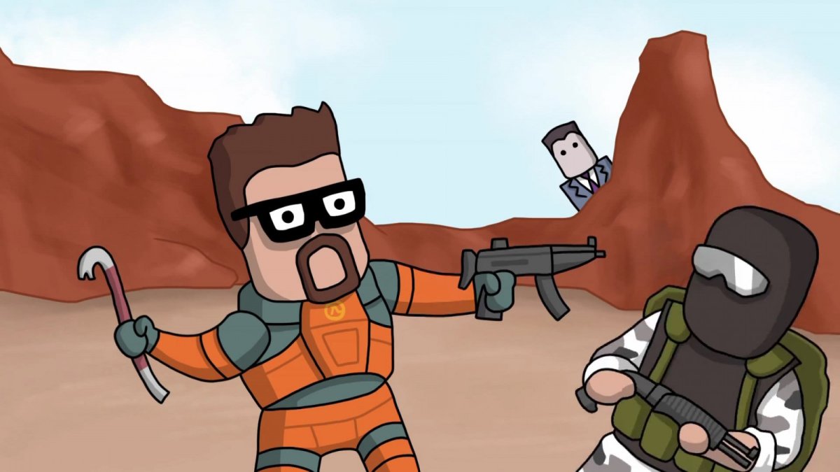 Half Life Алекс и Гордон