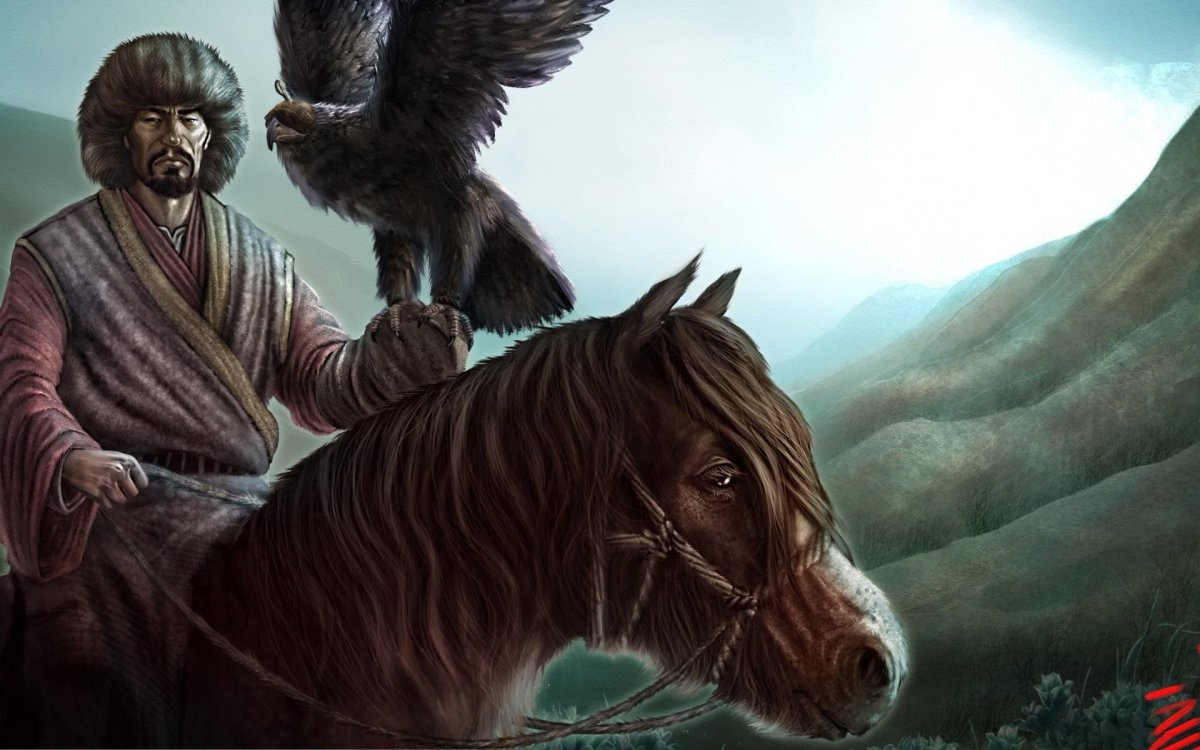 Кочевники Монголы арт