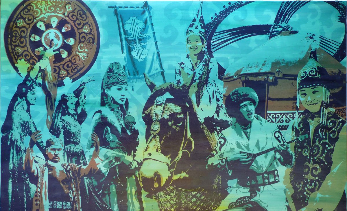 Казахи арты