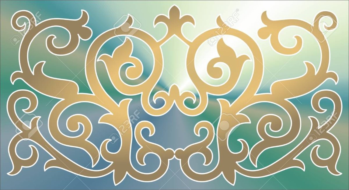 Флаг Казахстана 4к