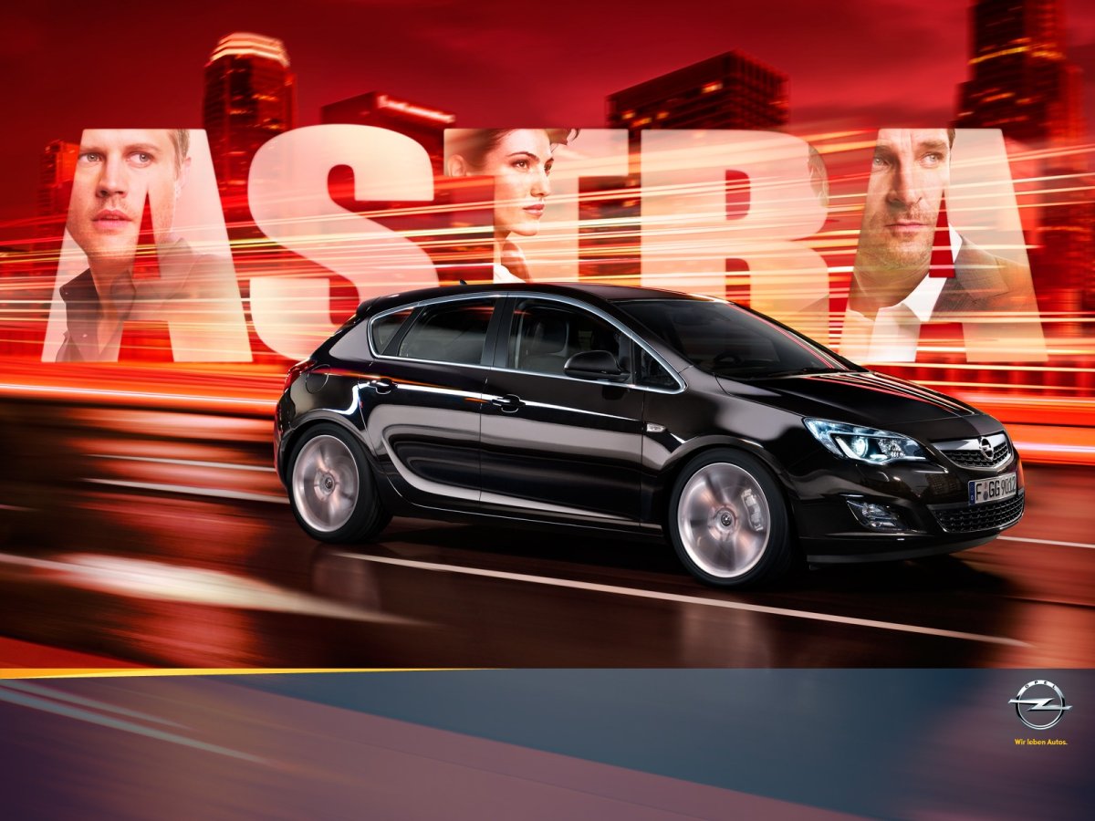 Реклама Opel Astra h