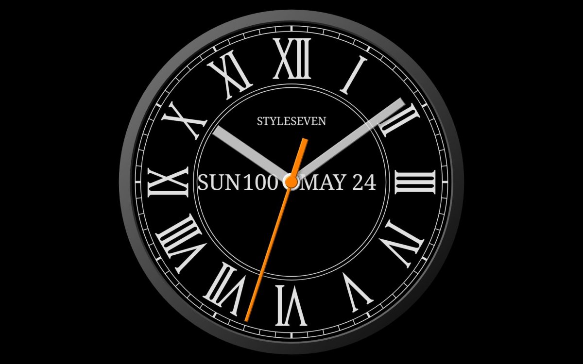 Телевизор с часами