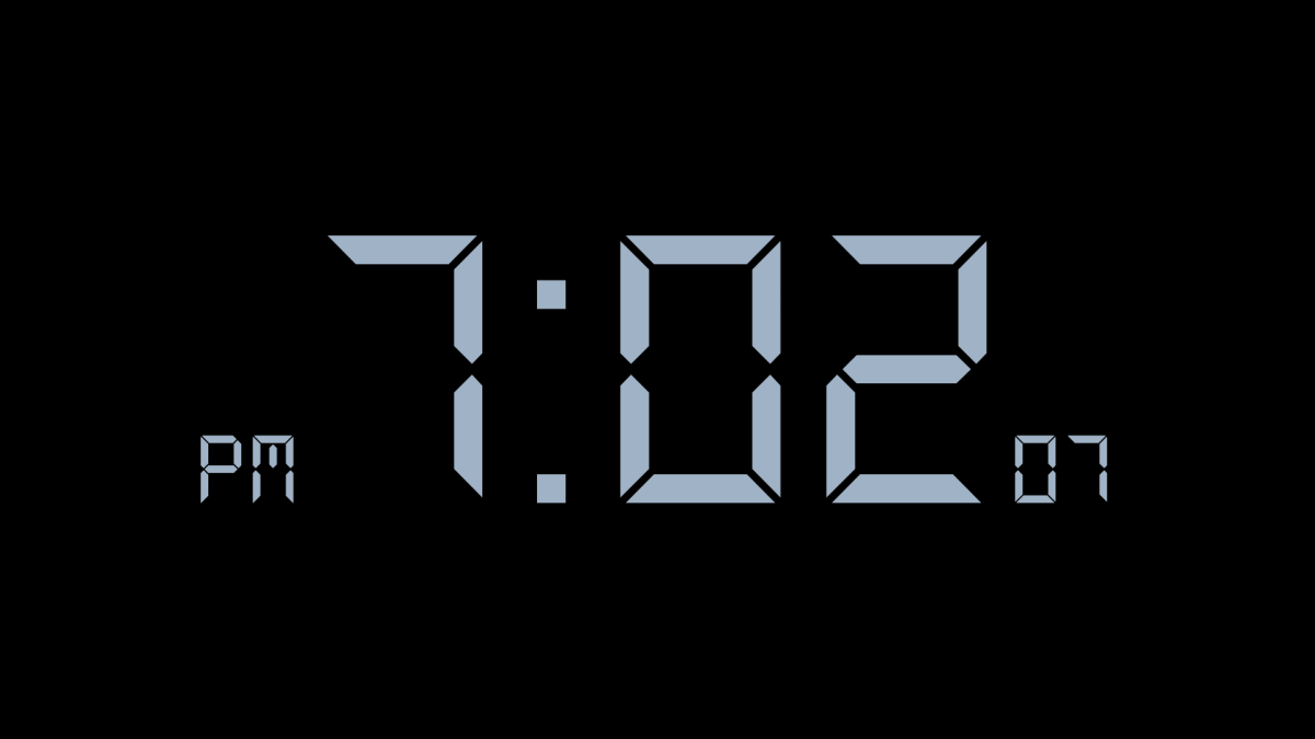 Часы на экран