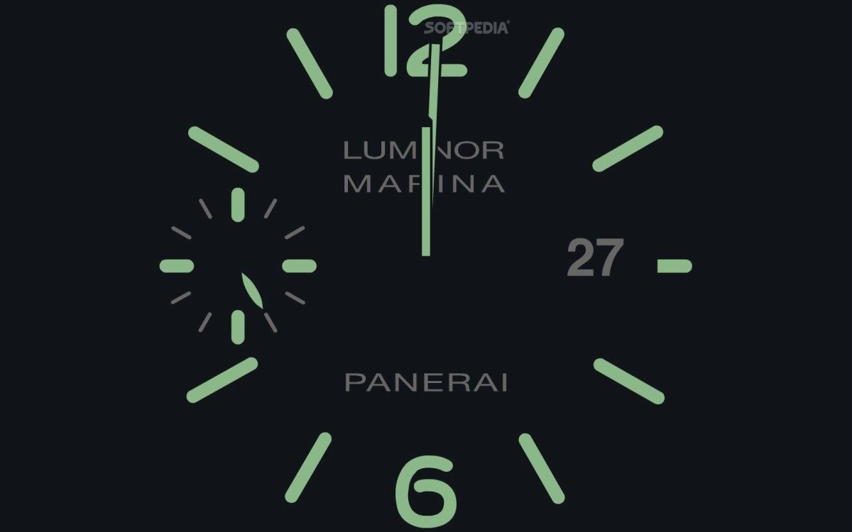 Заставка часы цифровые