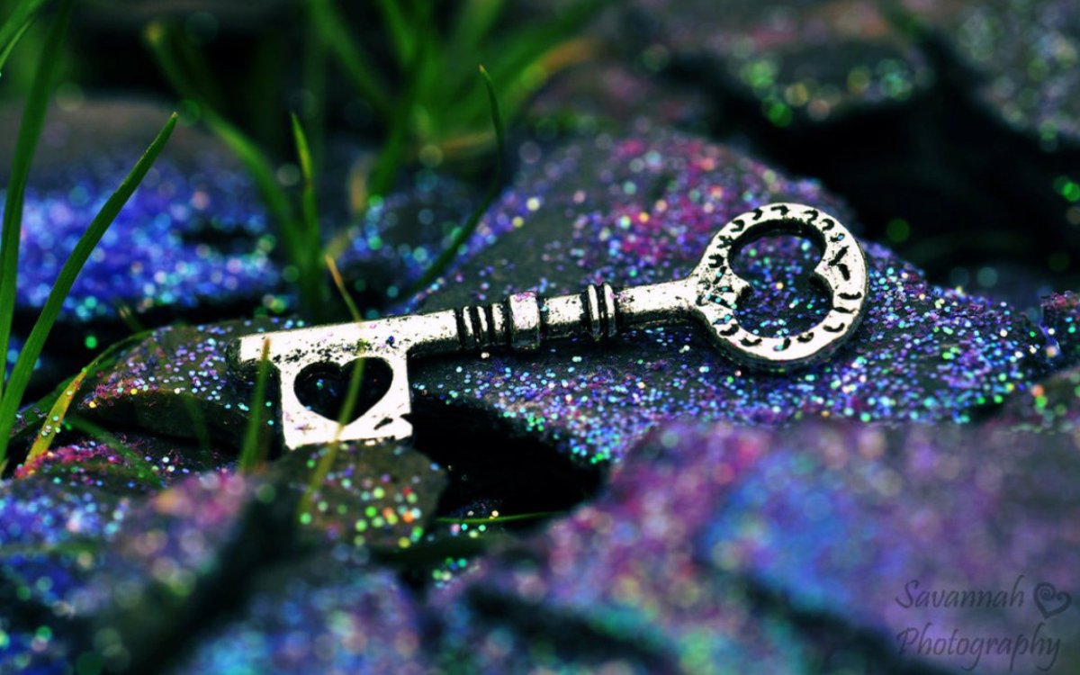 Красивый ключик