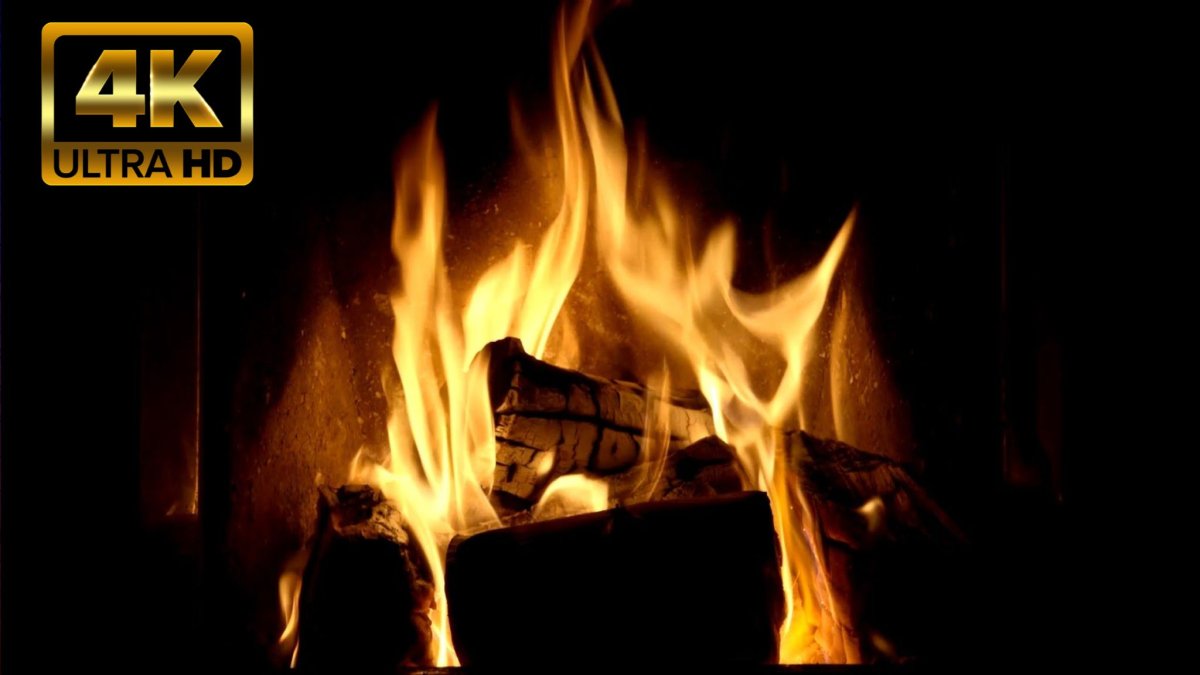 Камин Ultra HD Телеканал